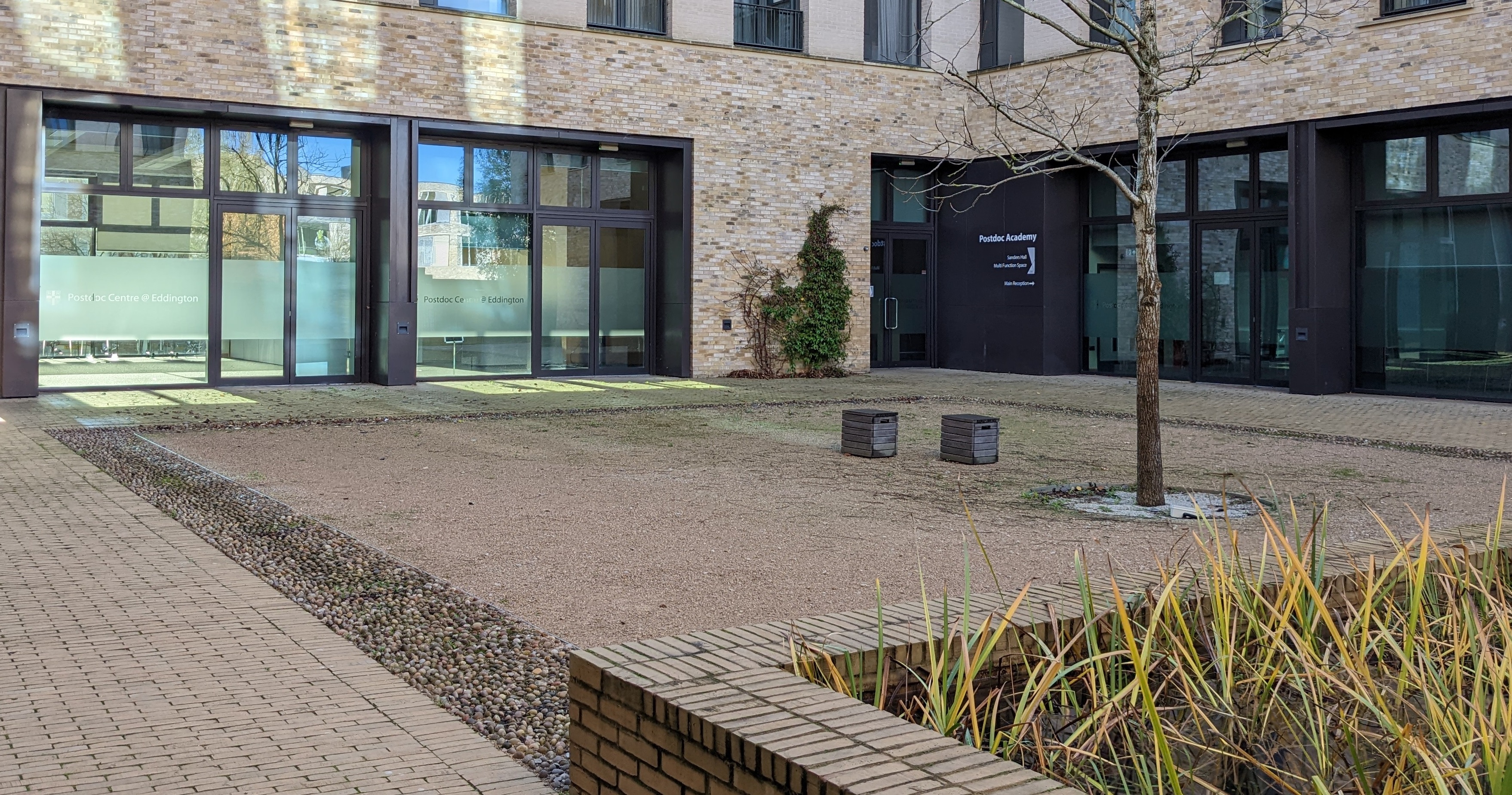 The Eddington Postdoc Centre, event spaces and quiet booths