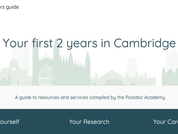 A guide to resources and services compiled by the Postdoc Academy